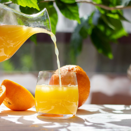 Photo d'un jus de fruit frais